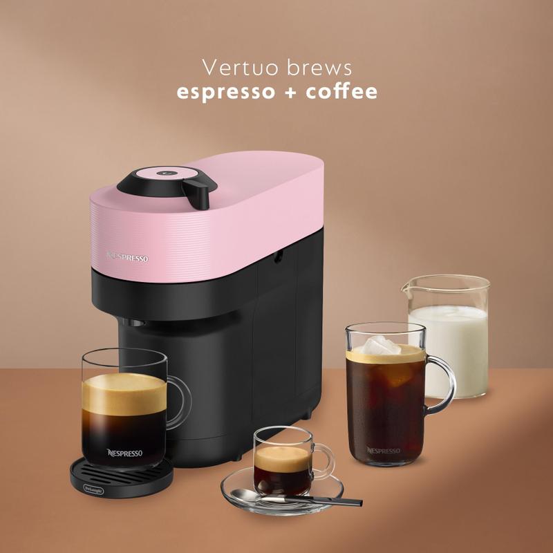 Cafeteira Nespresso Vertuo Pop+ Candy Pink - Cafeteira Nespresso